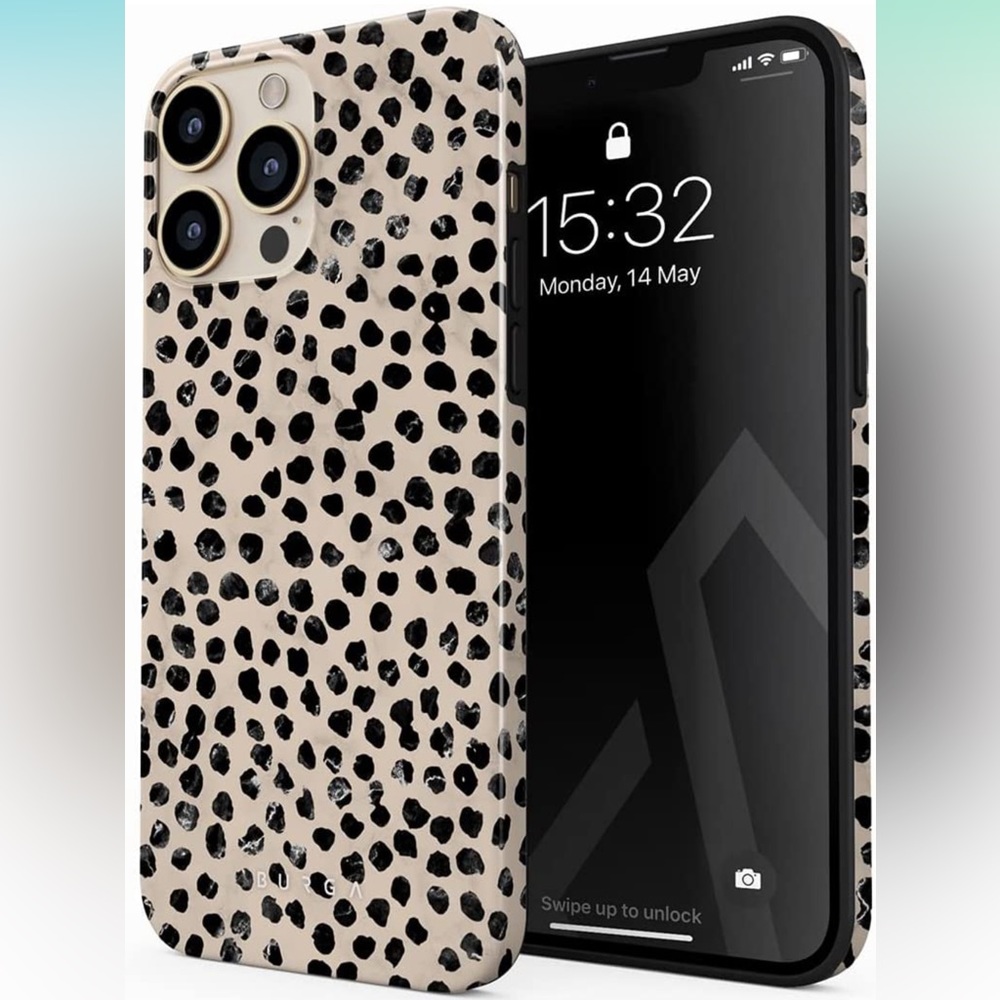 iPhone 12/13 Pro Max - Burga Almond Latte Case